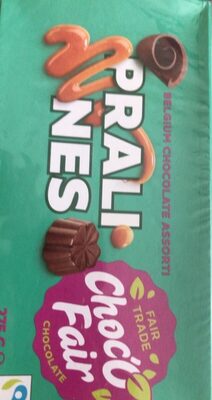 Sucre et nutriments contenus dans Choco fair