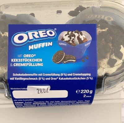 Zucker und Nährstoffe drin Oreo baker baker