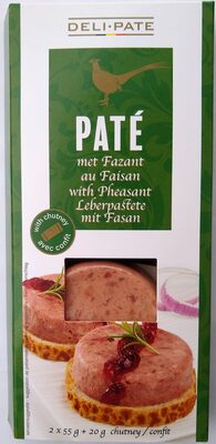 Zucker und Nährstoffe drin Deli pate