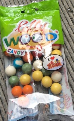 Sucre et nutriments contenus dans Color wood candy