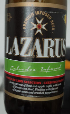 Sucre et nutriments contenus dans Lazarus