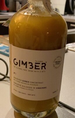 糖質や栄養素が Gimber