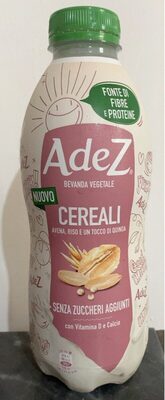 Sucre et nutriments contenus dans Adez