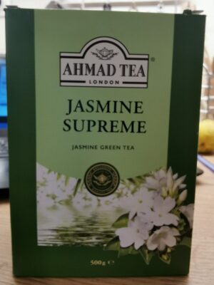 Sucre et nutriments contenus dans Ahmad tea jasmine supreme