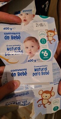 Sucre et nutriments contenus dans Continente do bebe