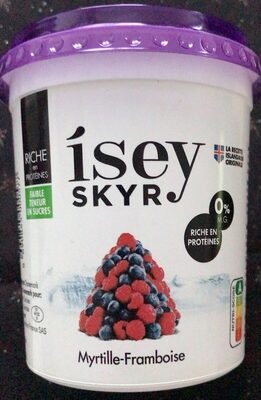 Sucre et nutriments contenus dans Isey