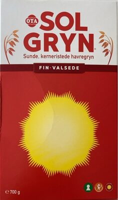 Zucker und Nährstoffe drin Solgryn