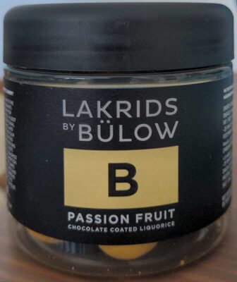 Sucre et nutriments contenus dans Lakrids by bulow