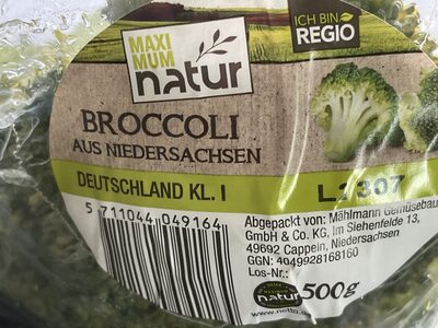 Zucker und Nährstoffe drin Maxi mum natur