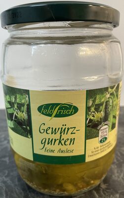 Zucker und Nährstoffe drin Feldfrisch