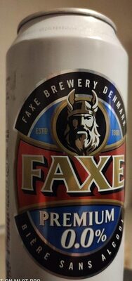 Sucre et nutriments contenus dans Faxe