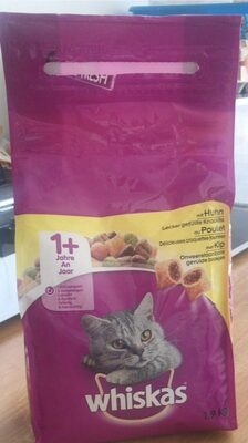 Sucre et nutriments contenus dans Whiskas