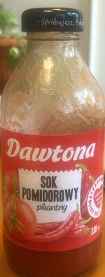 Sucre et nutriments contenus dans Dawtona