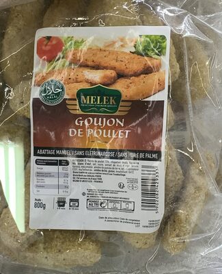 Sucre et nutriments contenus dans Melek