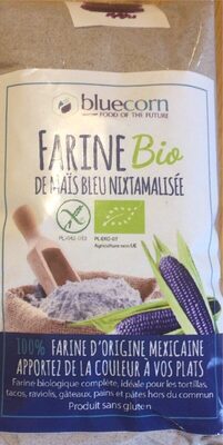 Sucre et nutriments contenus dans Bluecorn