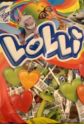 Sucre et nutriments contenus dans Lolli