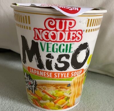 Sucre et nutriments contenus dans Cup noodles