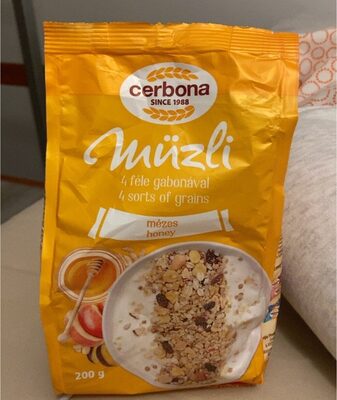 Sucre et nutriments contenus dans Cerbona