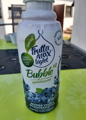 Zucker und Nährstoffe drin Bubble 12