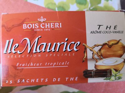 Sucre et nutriments contenus dans Bois cheri ile maurice