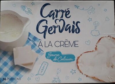 Sucre et nutriments contenus dans Carre gervais