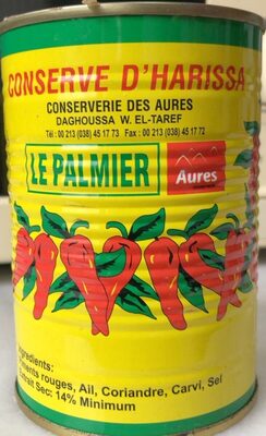 Sucre et nutriments contenus dans Le palmier aures