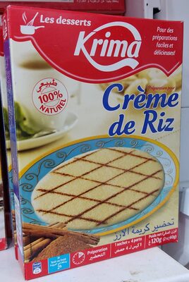 Sucre et nutriments contenus dans Krima