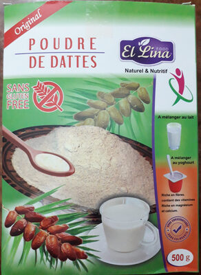 Sugar and nutrients in El lina food