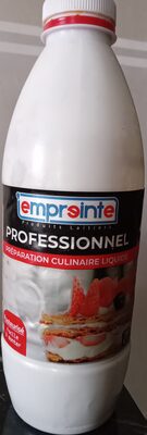 Sucre et nutriments contenus dans Empreinte