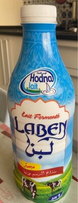 Sucre et nutriments contenus dans Hodna lait