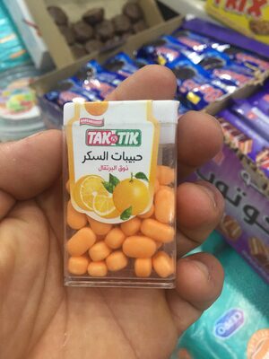 Sucre et nutriments contenus dans Taktik