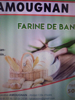 Farine de banane plantain