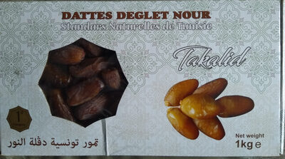 Sucre et nutriments contenus dans Takalid