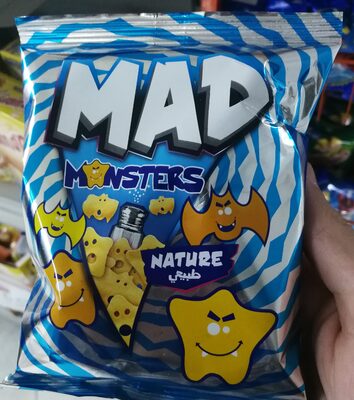 Sucre et nutriments contenus dans Mad chips