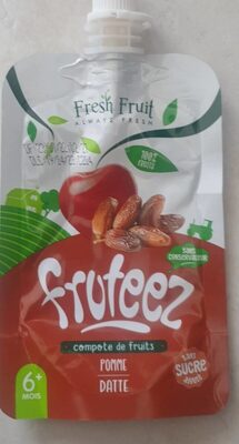 Sucre et nutriments contenus dans Fresh fruit