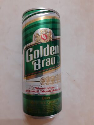 糖質や栄養素が Golden brau