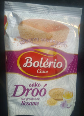 Suhkur ja toitained sees Bolerio cake