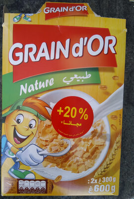 Sucre et nutriments contenus dans Grain d or