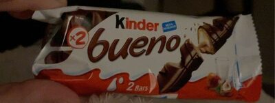 Sucre et nutriments contenus dans Kinder bueno