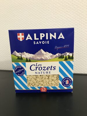 Sucre et nutriments contenus dans Alpine savoie