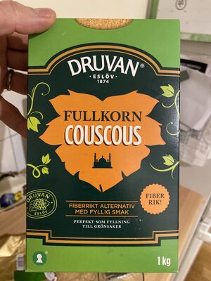 Sucre et nutriments contenus dans Druvan