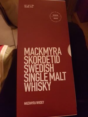 Sucre et nutriments contenus dans Mackmyra