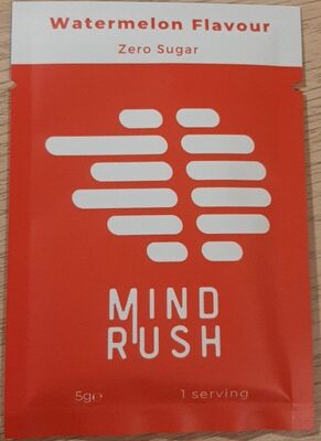 Sucre et nutriments contenus dans Mind rush