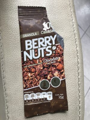 Sucre et nutriments contenus dans Berry nuts