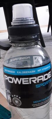 Zucker und Nährstoffe drin Powerade