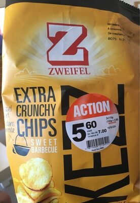 中的糖分和营养成分 Zweifel kezz kesselchips