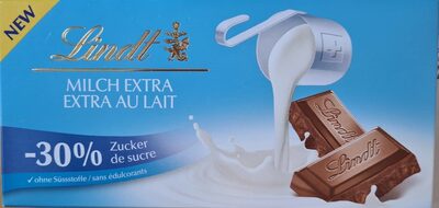 Chocolat lait reduit en sucre