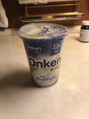 Zucker und Nährstoffe drin Onken