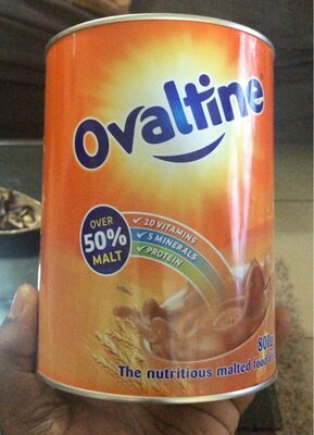 Sucre et nutriments contenus dans Ovaltine