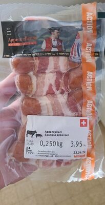 Zucker und Nährstoffe drin Appenzeller